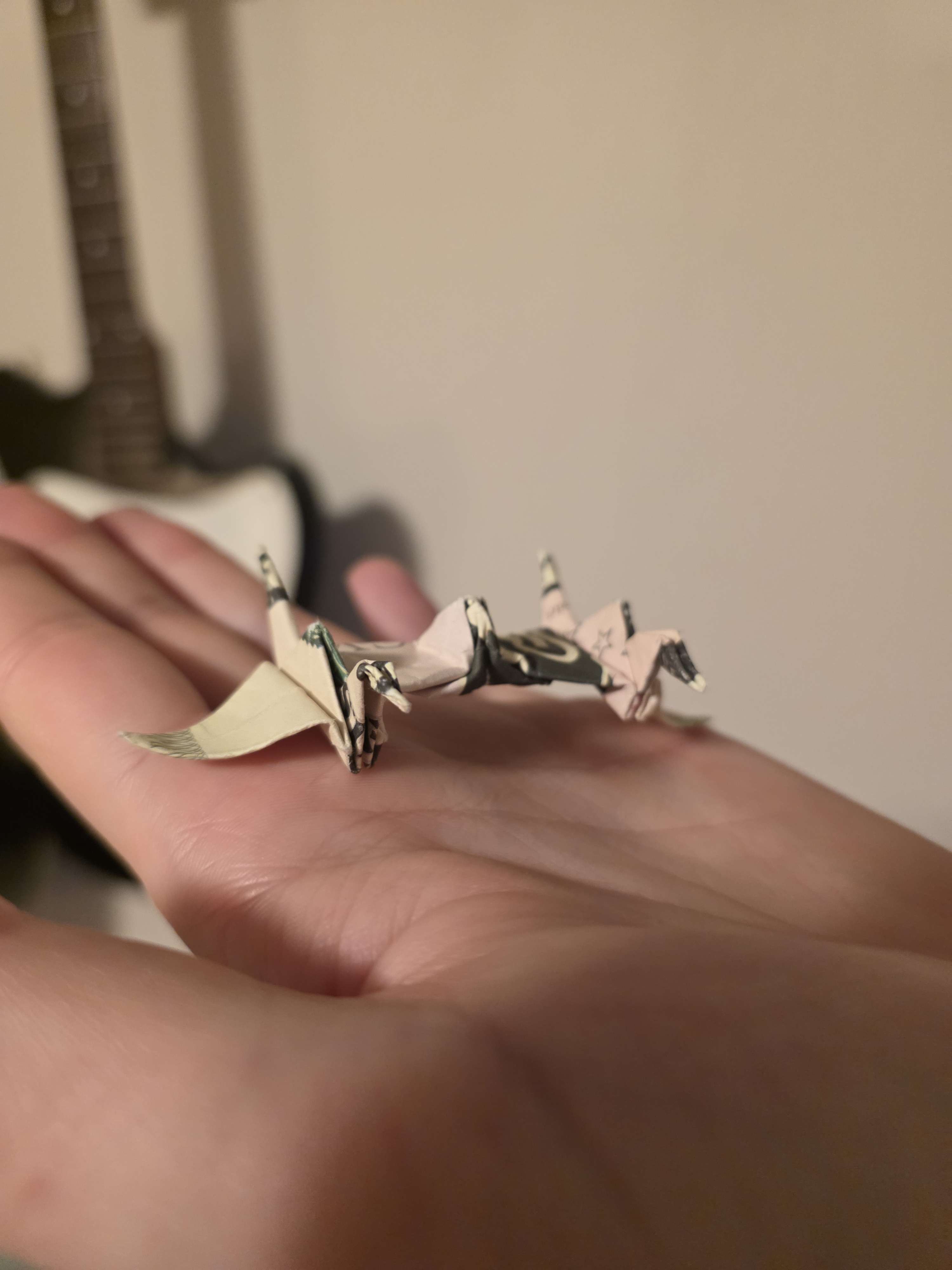 Cranes Holding Hands
